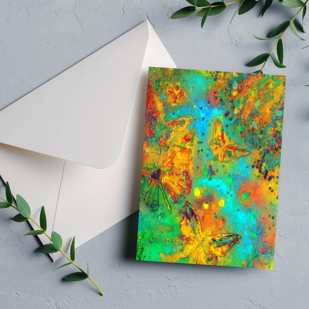 Release – Set of 5 Art Cards (7x5 inches)